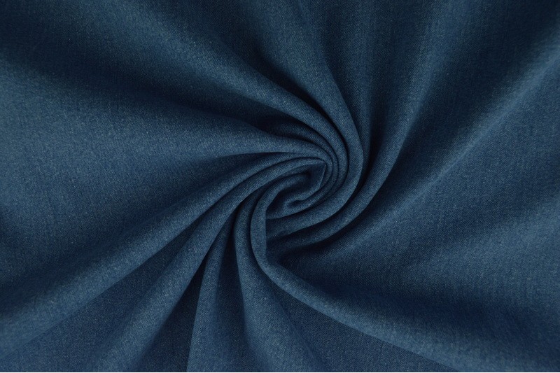 Gewaschene denim stretch - 05 - blau