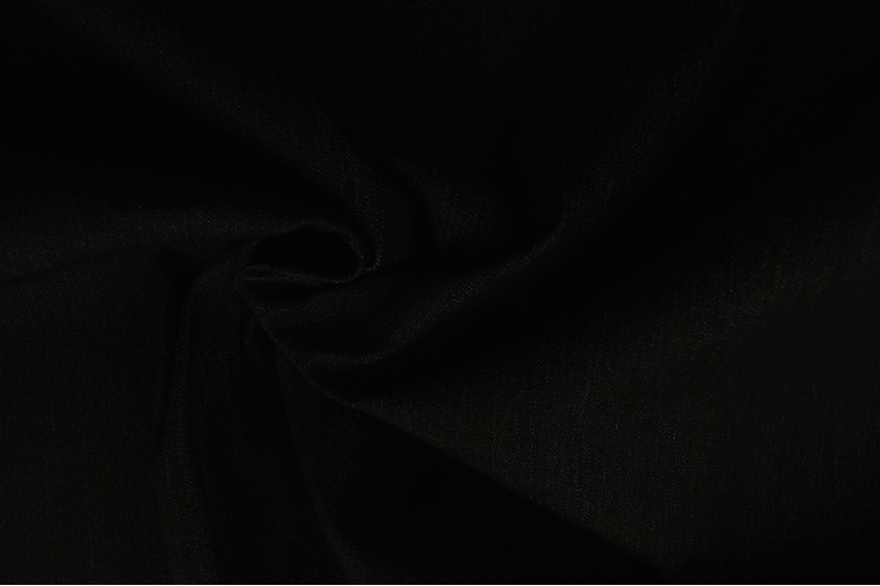 Gewaschene denim stretch - 03 - schwarz