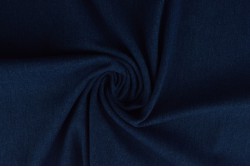 Gewaschene denim stretch - 01 - indigoblau
