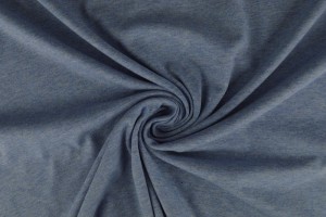 Baumwolle jersey m7 blau...