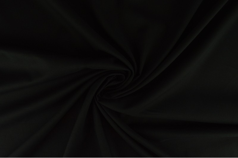Baumwolle voile 03 schwarz