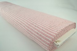 Baumwolle jersey melange 04 rosa streifen