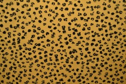 Cotton jersey print - wow 13-47 ocker