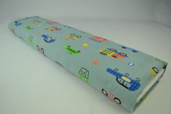 Cotton jersey print - wow 01-34 alt grün