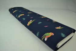 Cotton jersey print - wow 04-49 navy