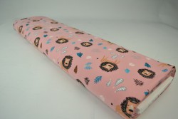 Cotton jersey print - wow 09-37 altrosa