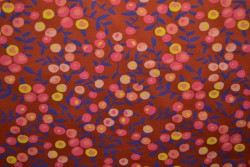 Cotton jersey print - wow 12-42 kupfer