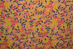 Cotton jersey print - wow 12-47 ocker