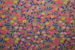Cotton jersey print - wow 12-69 taupe