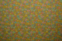 Cotton jersey print - wow 10-47 ocker