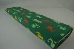 Cotton jersey print - wow 02-32 grün