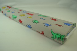 Cotton jersey print - wow 26-01 grau