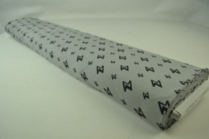 Cotton jersey print - wow 28-01 grau