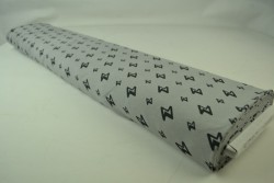 Cotton jersey print - wow 28-01 grau