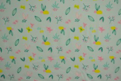 Cotton jersey print - wow 37-01 silbergrau