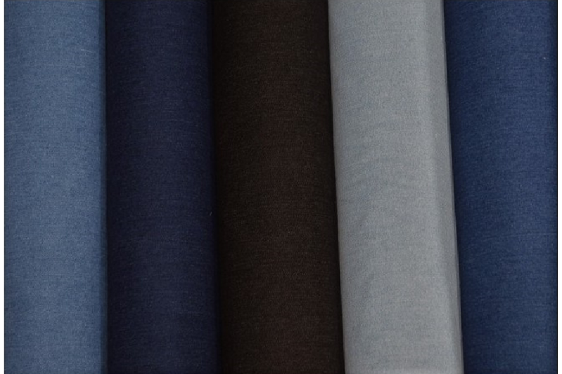 Jeansstoff Stretch gewaschen