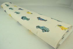 Cotton jersey print - wow 68-22 champagner