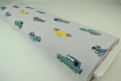 Cotton jersey print - wow 68-25 silbergrau