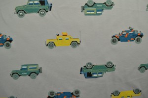 Cotton jersey print - wow 68-25 silbergrau
