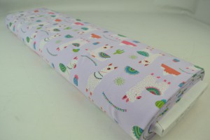 Cotton jersey print - wow 65-21 lavendel