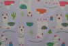 Cotton jersey print - wow 65-21 lavendel