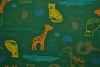 Cotton jersey print - wow 64-32 grün