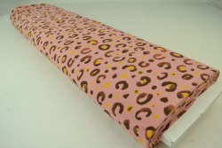Cotton jersey print - wow 63-37 altrosa