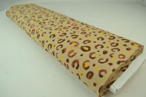 Cotton jersey print - wow 63-39 beige