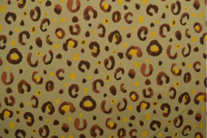 Cotton jersey print - wow 63-39 beige