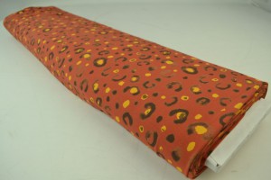 Cotton jersey print - wow 63-42 kupfer