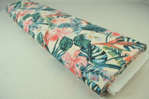 Cotton jersey print - wow 60-22 champagner