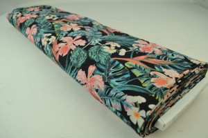 Cotton jersey print - wow 60-03 schwarz