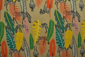 Cotton jersey print - wow 56-39 beige