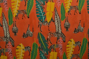 Cotton jersey print - wow 56-42 kupfer