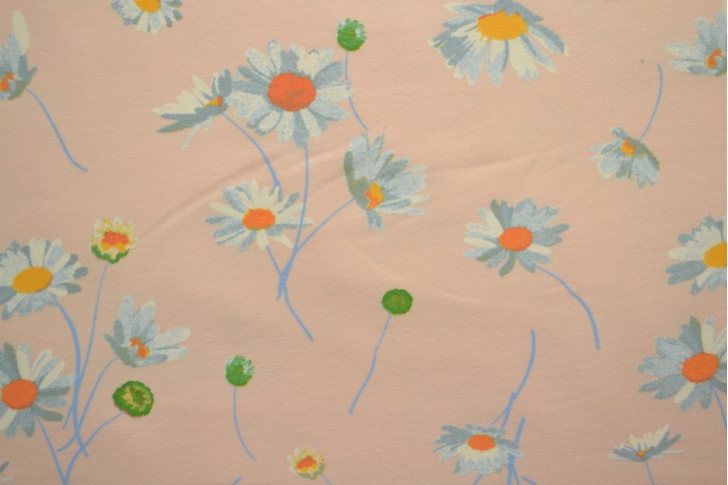 Cotton jersey print - wow 55-04 babyrosa