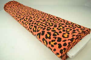 Cotton jersey print - wow 54-42 kupfer
