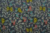 Cotton jersey print - wow 53-17 dunkelgrau