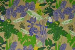 Cotton jersey print - wow 52-39 beige