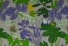 Cotton jersey print - wow 52-25 silbergrau