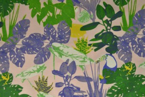 Cotton jersey print - wow 52-04 babyrosa