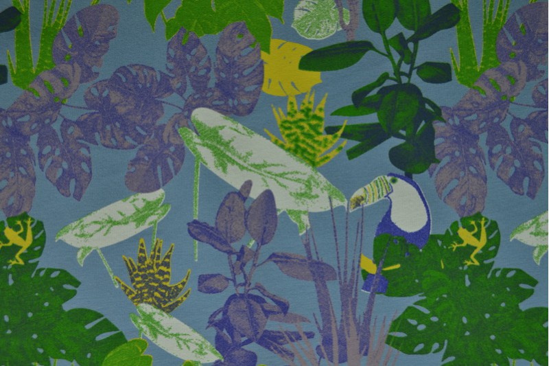 Cotton jersey print - wow 52-138 stahlbau