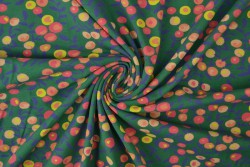 Cotton jersey print - wow 12-32 grün