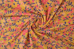Cotton jersey print - wow 12-47 ocker
