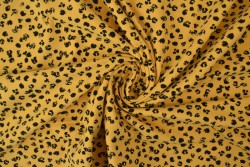 Cotton jersey print - wow 13-47 ocker