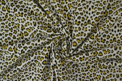 Cotton jersey print - wow 14-25 silbergrau