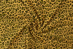 Cotton jersey print - wow 14-47 ocker