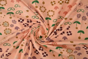 Cotton jersey print - wow 29-01 pink