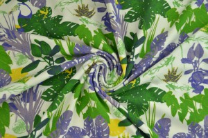 Cotton jersey print - wow 52-02 offwhite