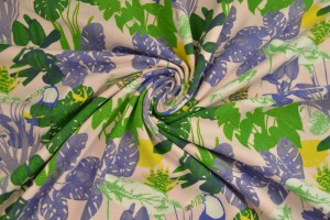 Cotton jersey print - wow 52-04 babyrosa