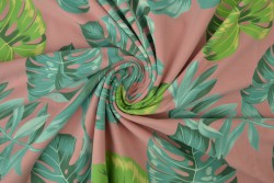 Cotton jersey print - wow 16-37 altrosa